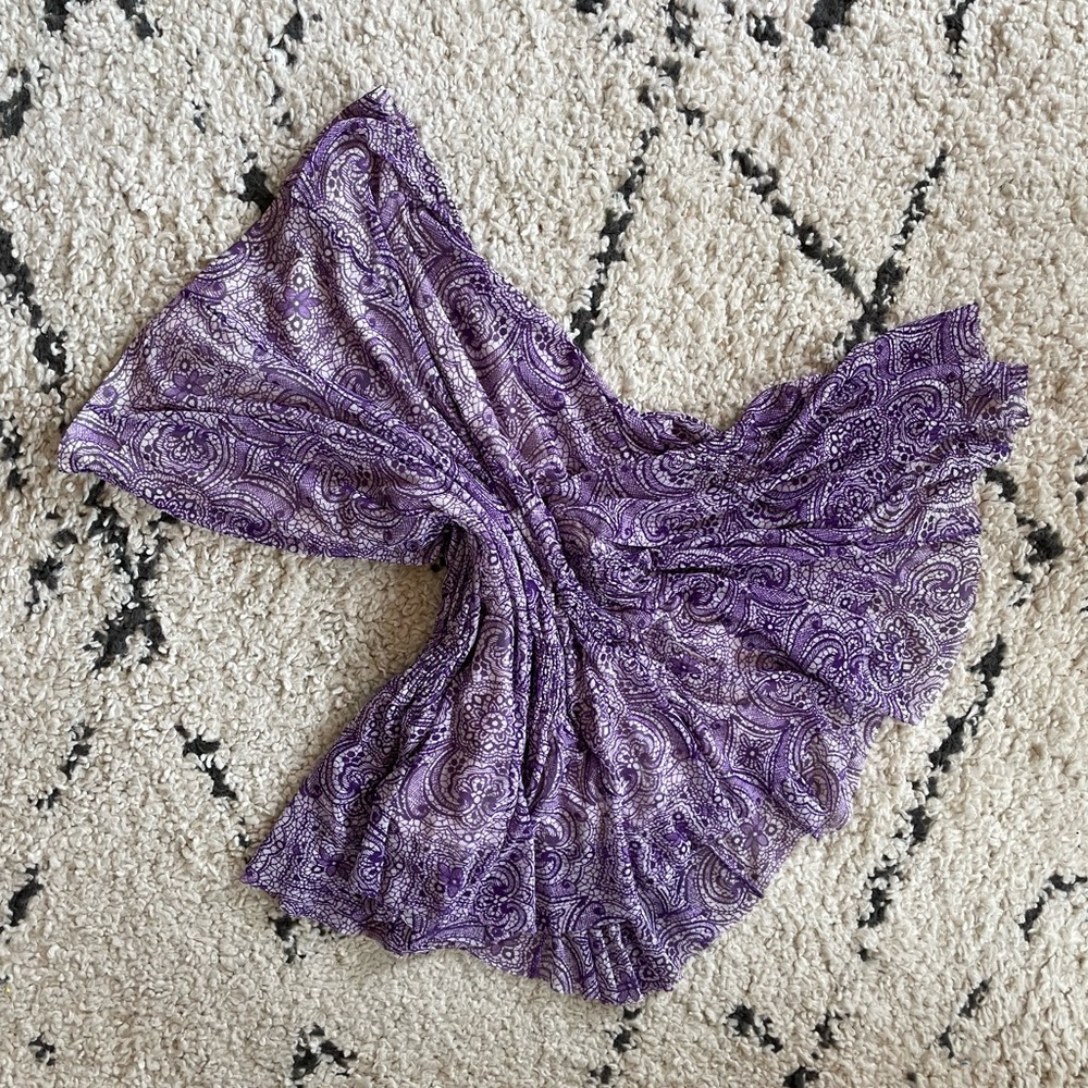 WHIMSICAL FLOWY BOHO Y2K SKIRT 🕺🏽💜